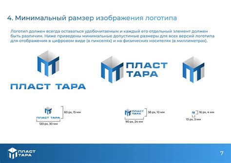 Важность выбора размера логотипа