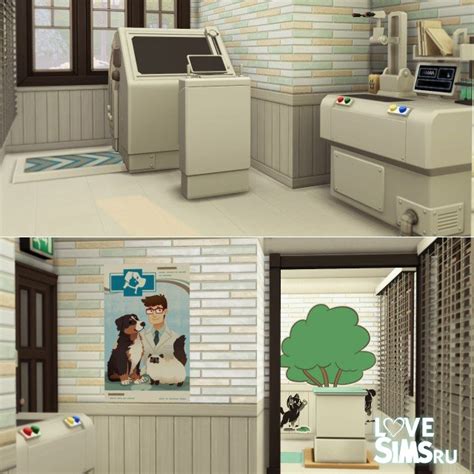 Ветеринарная клиника Симс 4