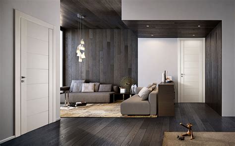 Выбор ламината для светло-серых стен