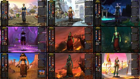 Выбор расы и класса каджита