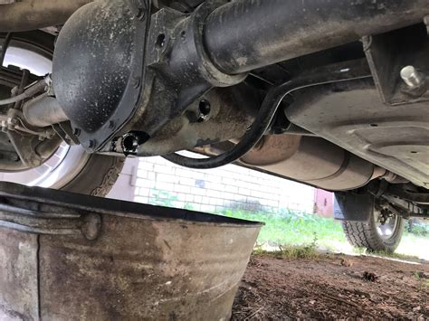 Замена масла в мостах ГАЗ 66