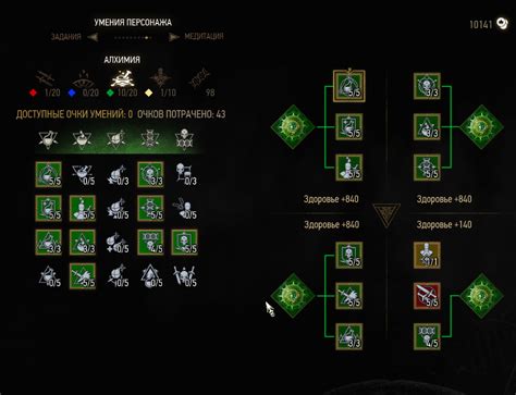 Используйте умения персонажа