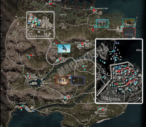 Ищите секретные места