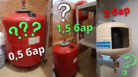 Какое давление в расширительном бачке