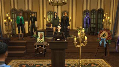 Как организовать похороны в The Sims 3