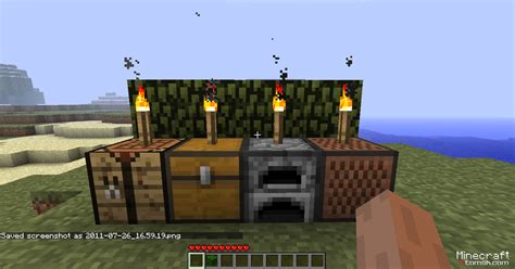 Как оформить верстак и печку в Minecraft