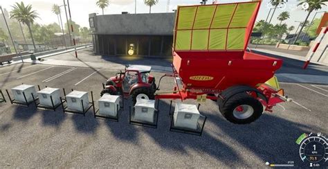 Как перевозить поддоны в Farming Simulator 19