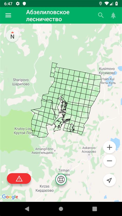 Карта "Штрассенвальд" - лесная местность и скрытность