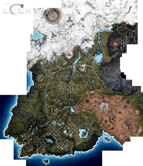 Карта игрового мира