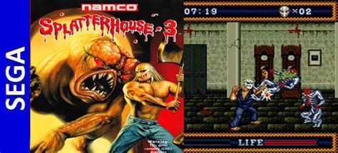 Коды для Splatterhouse 3 на Sega: неограниченное количество жизней