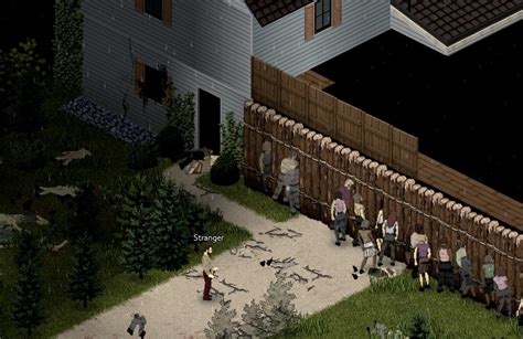 Колючая проволока в Project Zomboid