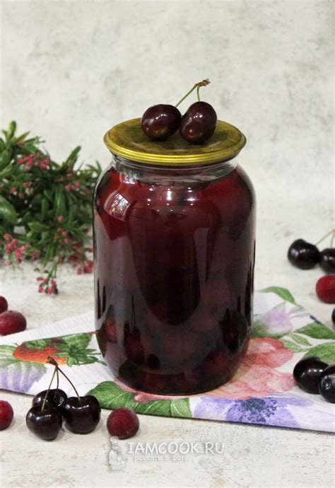 Компот на зиму: самые подходящие ягоды для сочетания с черешней