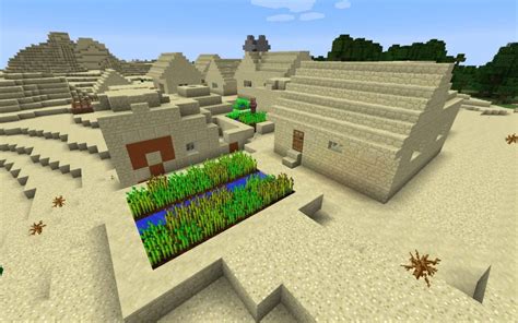 Майнкрафт: деревни в плоском мире