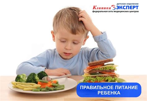 Медицинские аспекты питания ребенка