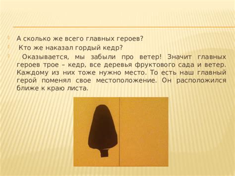 Местоположение главных героев