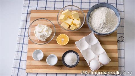 Необходимые ингредиенты для теста