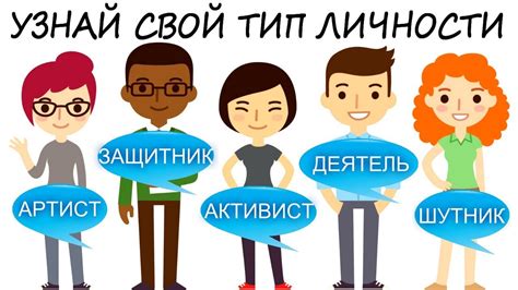 Определите личности и характеры персонажей