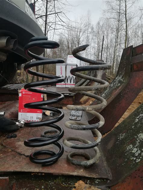 Отключение старой пружины