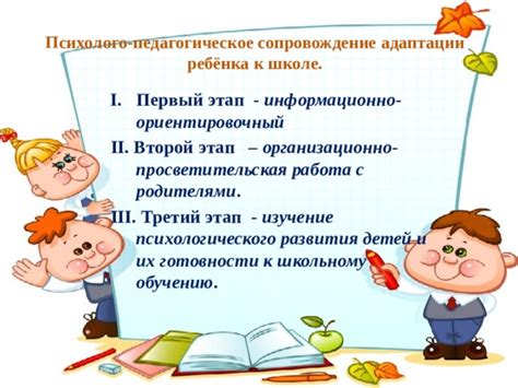 Первый этап изучения в школе