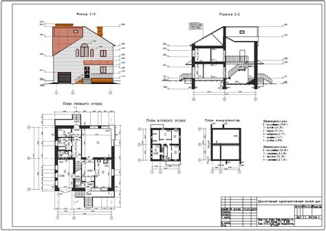 Примеры самых популярных чертежей и их особенности