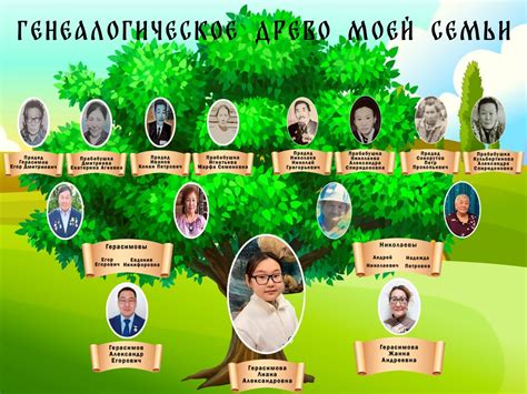 Результаты генеалогических исследований