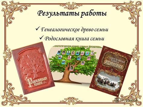 Родословная и источники