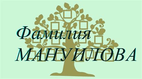 Салиев фамилия: происхождение и значение
