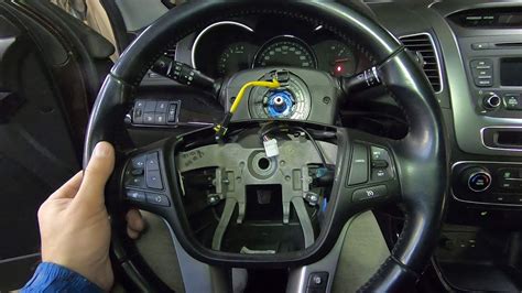 Снятие руля