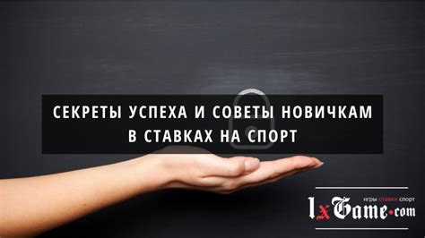 Советы новичкам