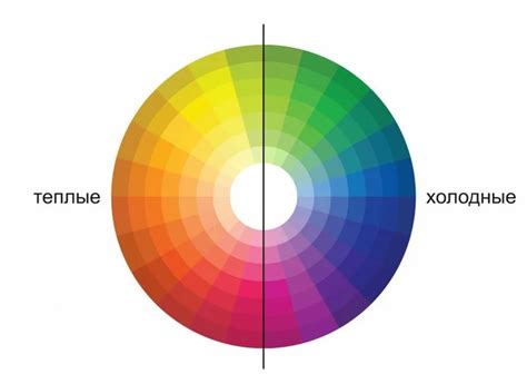 Теплые тоновые оттенки