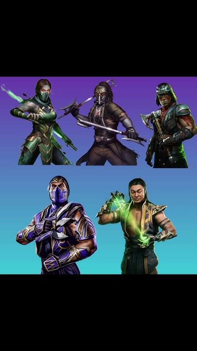 Топ персонажей игры Mortal Kombat Mobile по силе