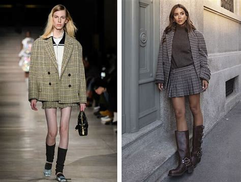 Уникальный образ в формате костюма в клетку