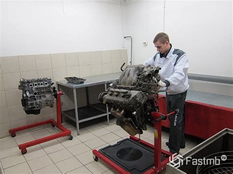 Установка нового двигателя