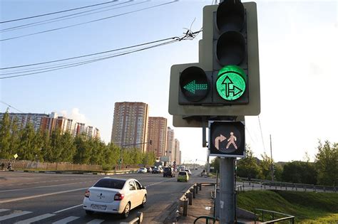 Установка светофоров на перекрестках