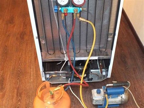 Установленные нормы давления для 134 фреон в холодильнике