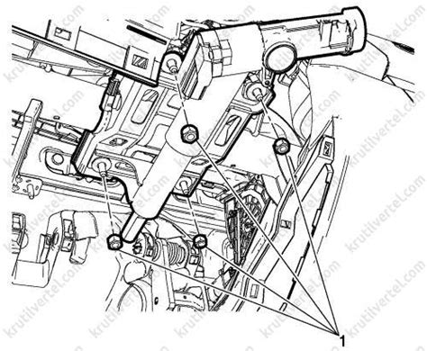 Шаг 3: Отсоедините панель инструментов и вытащите вариаторный ремень