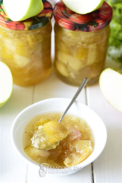 Яблочное варенье с вишней: кисло-сладкое наслаждение