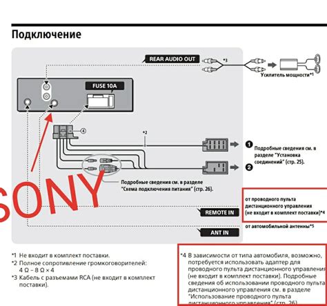  Bus control на магнитоле Sony 