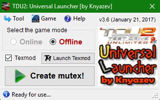 TDU 2 Universal Launcher by Knyazev