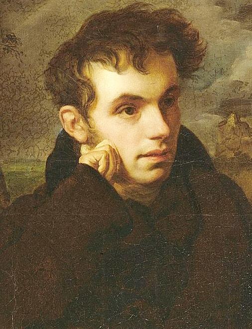 Портрет В.-А.-Жуковского-1815 г.