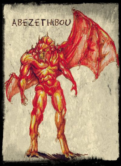 Абезитибод - жестокий демон с одним крылом