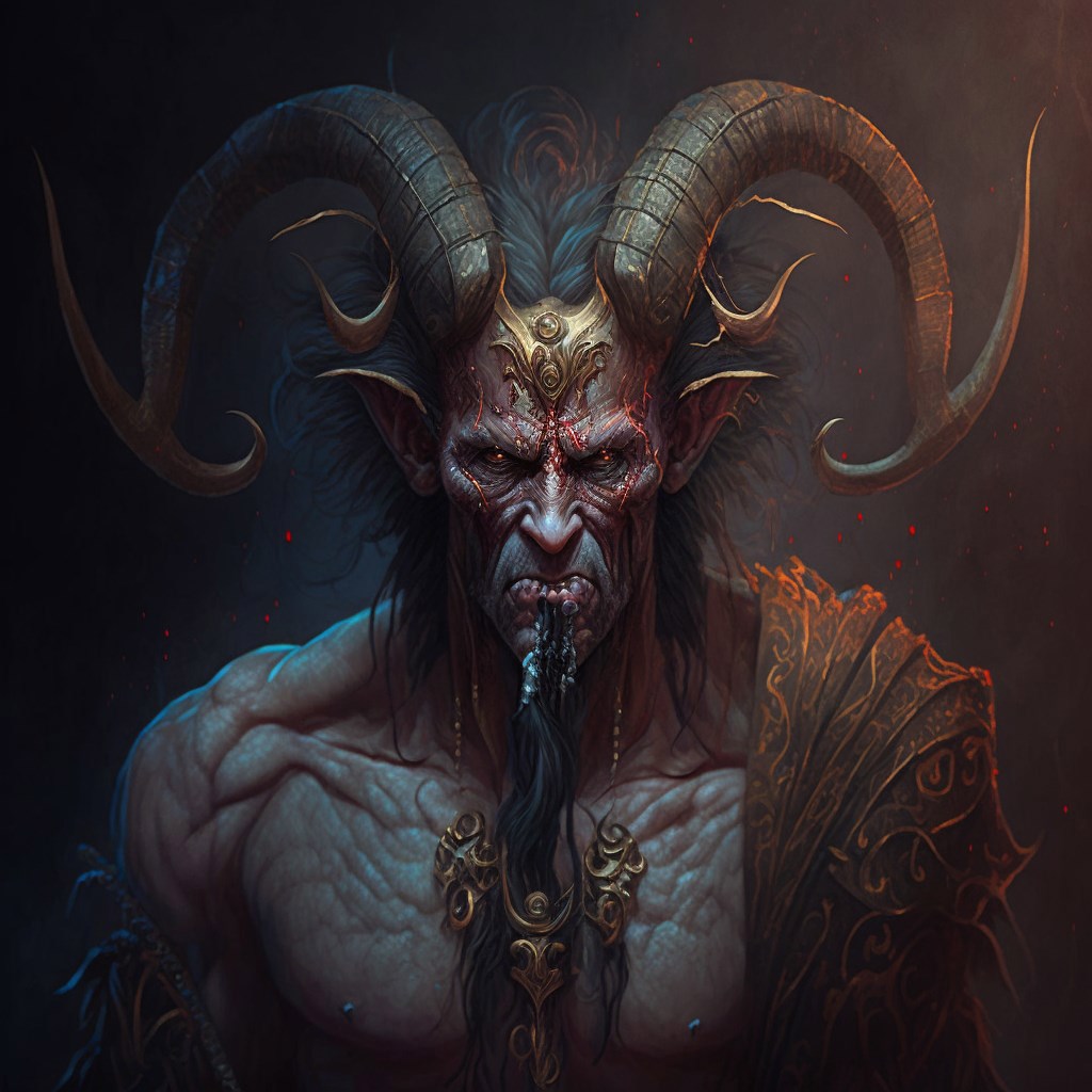 Асмодей - один из демонов, составляющих верховную триаду Зла