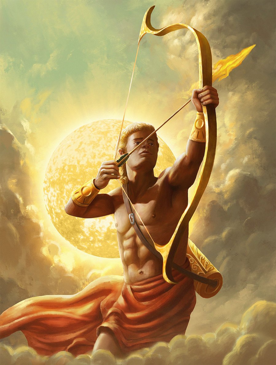 Аполлон - бог Солнца у греков