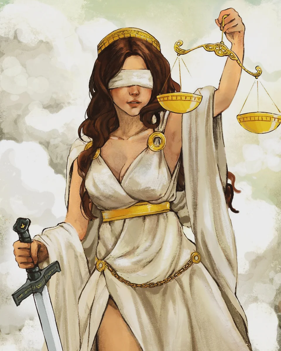 Фемида - греческая богиня справедливости