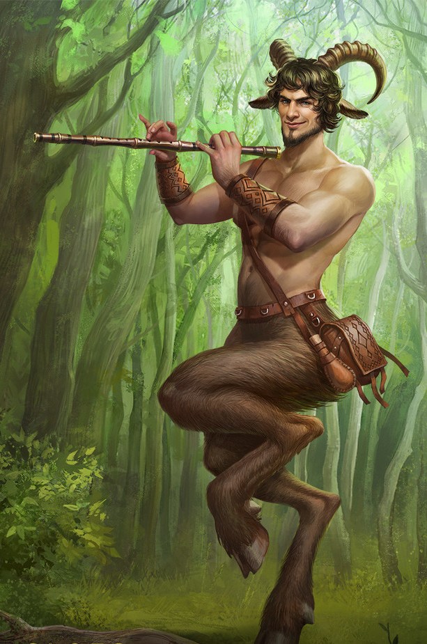Пан - греческий бог леса и природы