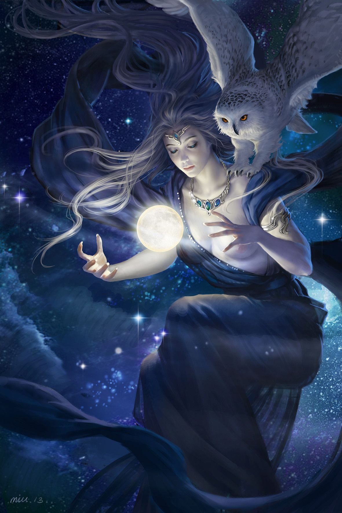 Селена - греческая богиня Луны