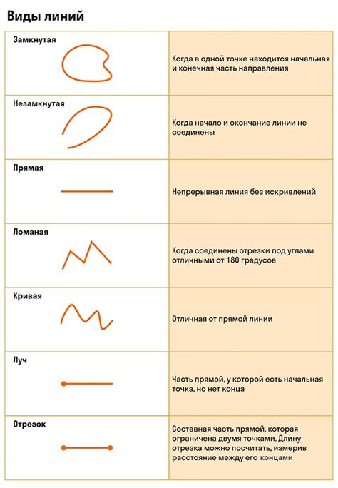 Количество кривых линий и их влияние на образование геометрических фигур