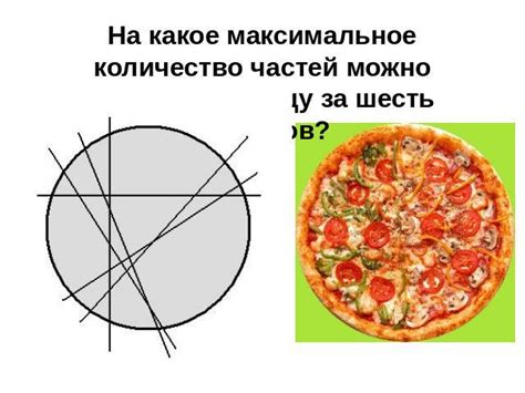 Максимальное количество частей от 3 разрезов каравая