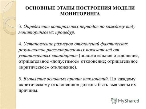 Отклонение от установленных процедур