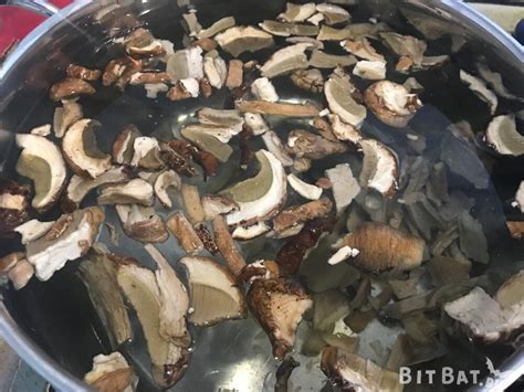 Расчет количества сухих грибов